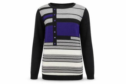 Womens UK Size M Paramour Black Pullover Jumper