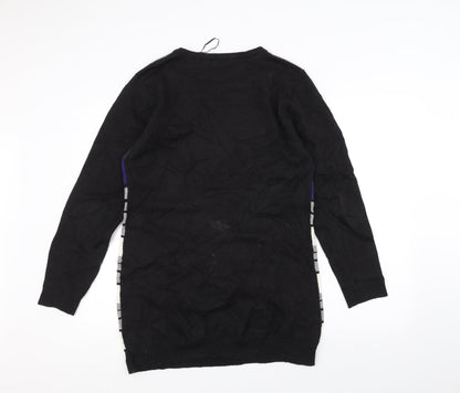 Womens UK Size M Paramour Black Pullover Jumper