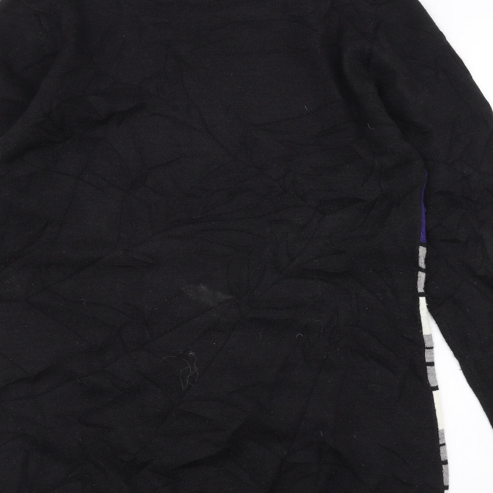 Womens UK Size M Paramour Black Pullover Jumper