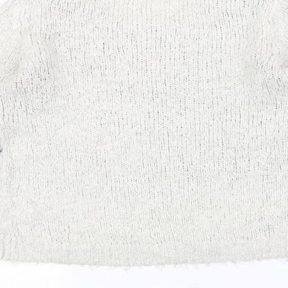 Womens UK Size 14 Dorothy Perkins White Pullover Jumper