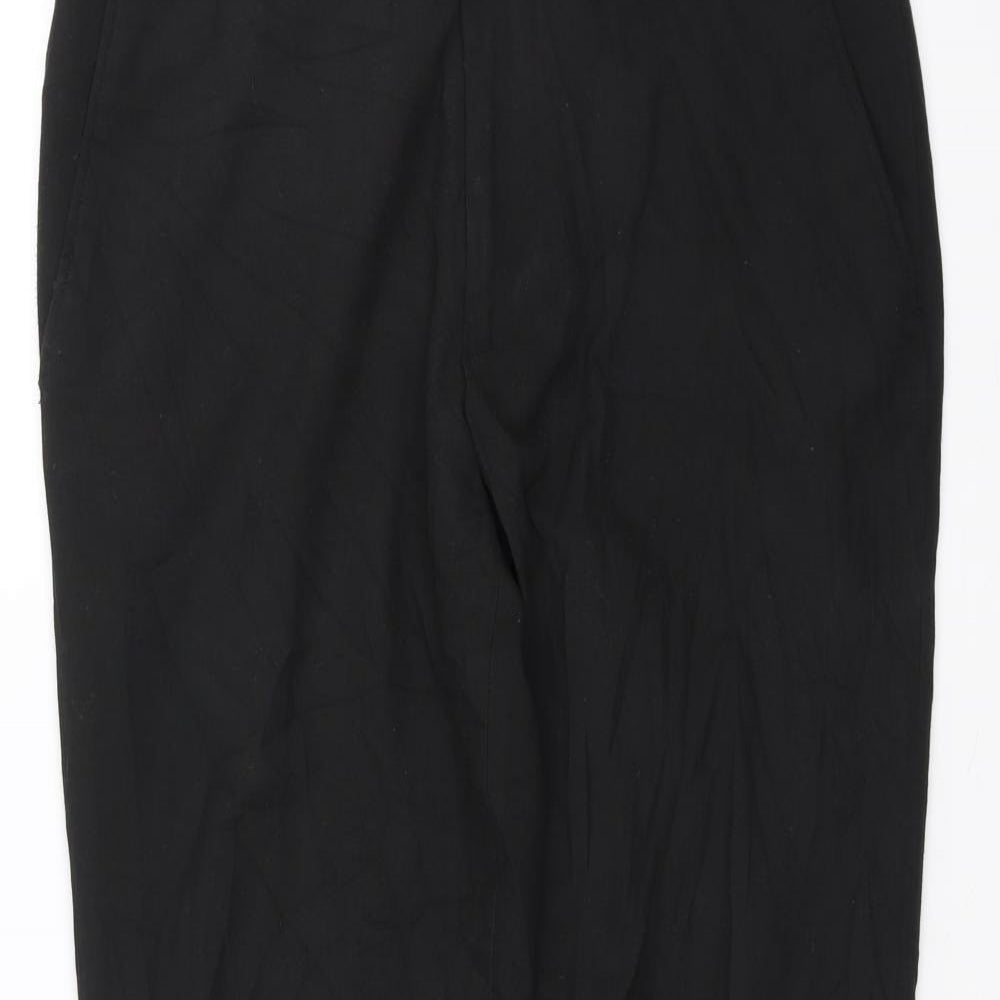 NEXT Mens Black   Trousers  Size 32 in L26 in