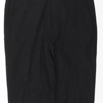 NEXT Mens Black   Trousers  Size 32 in L26 in