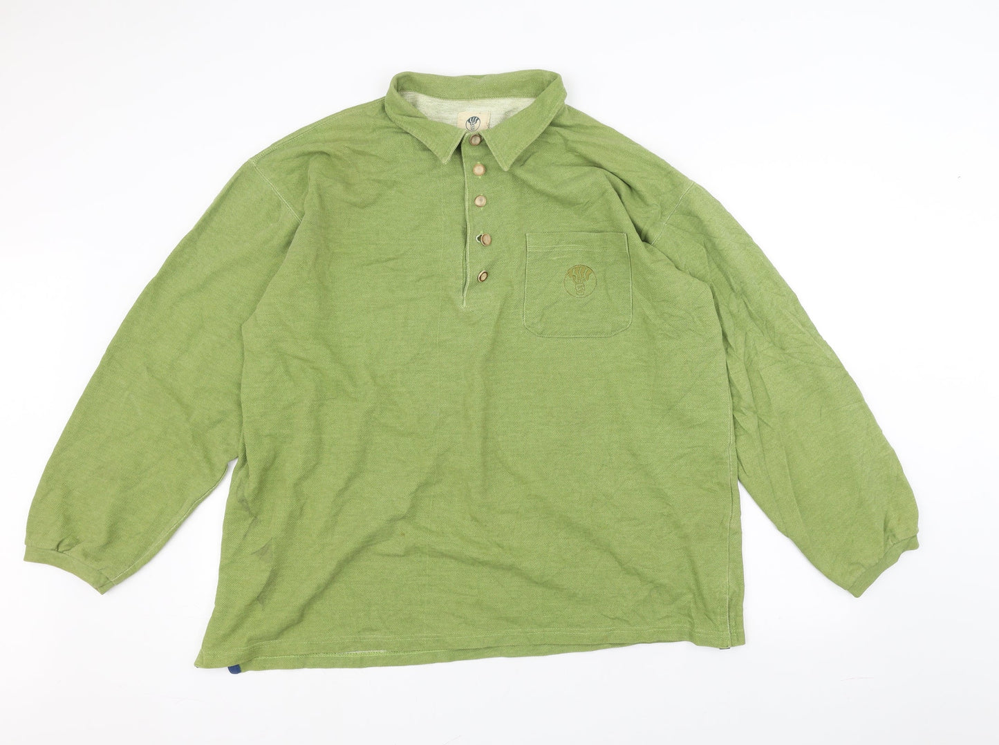 Preworn Mens Green    Polo Size L