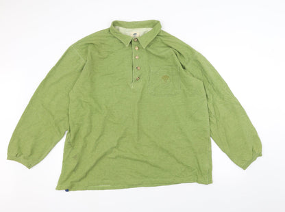Preworn Mens Green    Polo Size L
