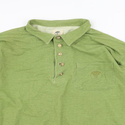 Preworn Mens Green    Polo Size L