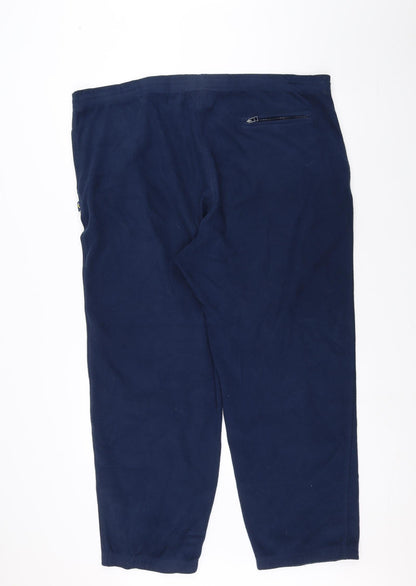 Womens UK Size L BHS Regular Fit  Blue Trousers