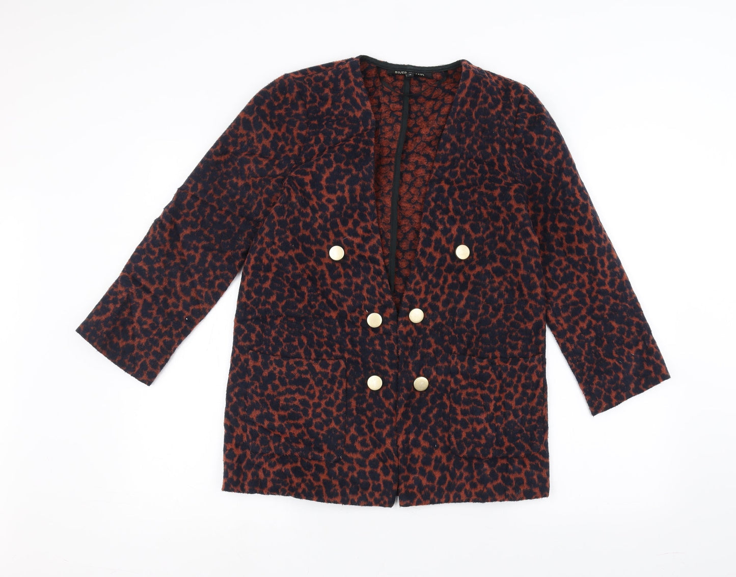 Womens UK Size 10 River Island Blue Jacket
