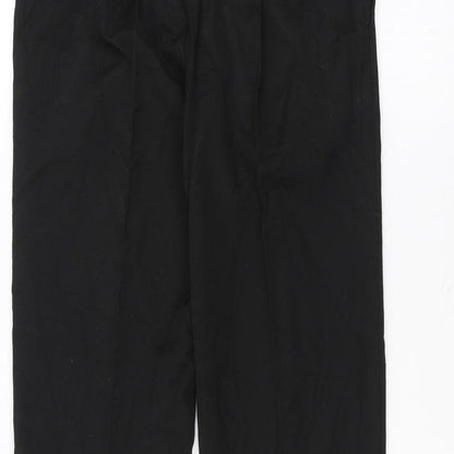 Preworn Girls Black   Dress Pants Trousers Size 14 Years