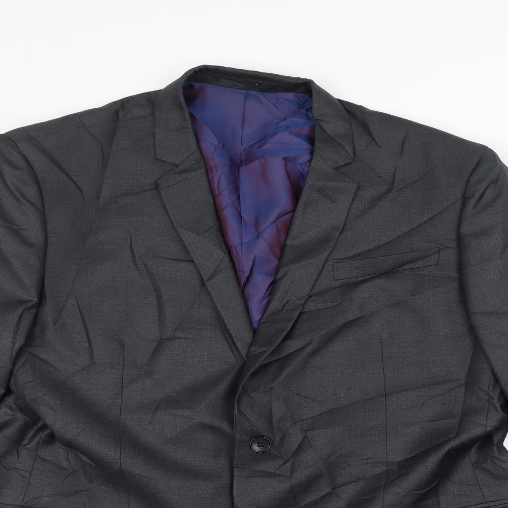Mens UK Size 44 Marks and Spencer Regular Grey Suit Jacket