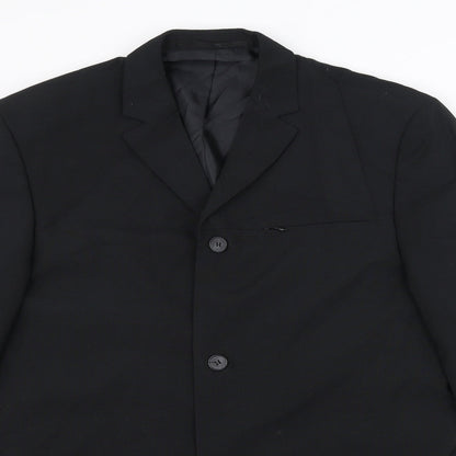 Mens UK Size 38 John Devin Black Jacket