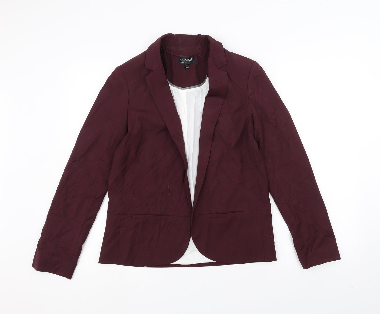 Womens UK Size 8 Topshop Purple Jacket