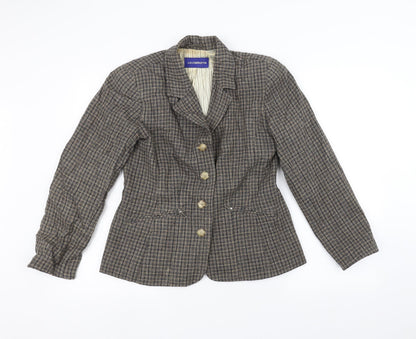 Womens UK Size 6 Liz Claiborne Brown Jacket