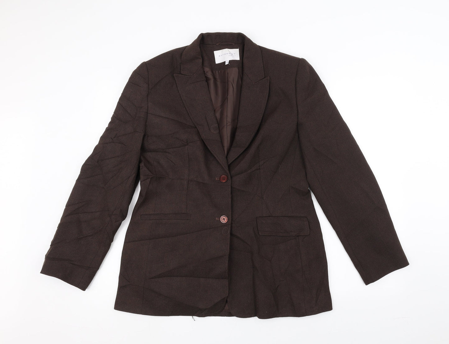 Autonomy Womens Brown   Jacket  Size 12