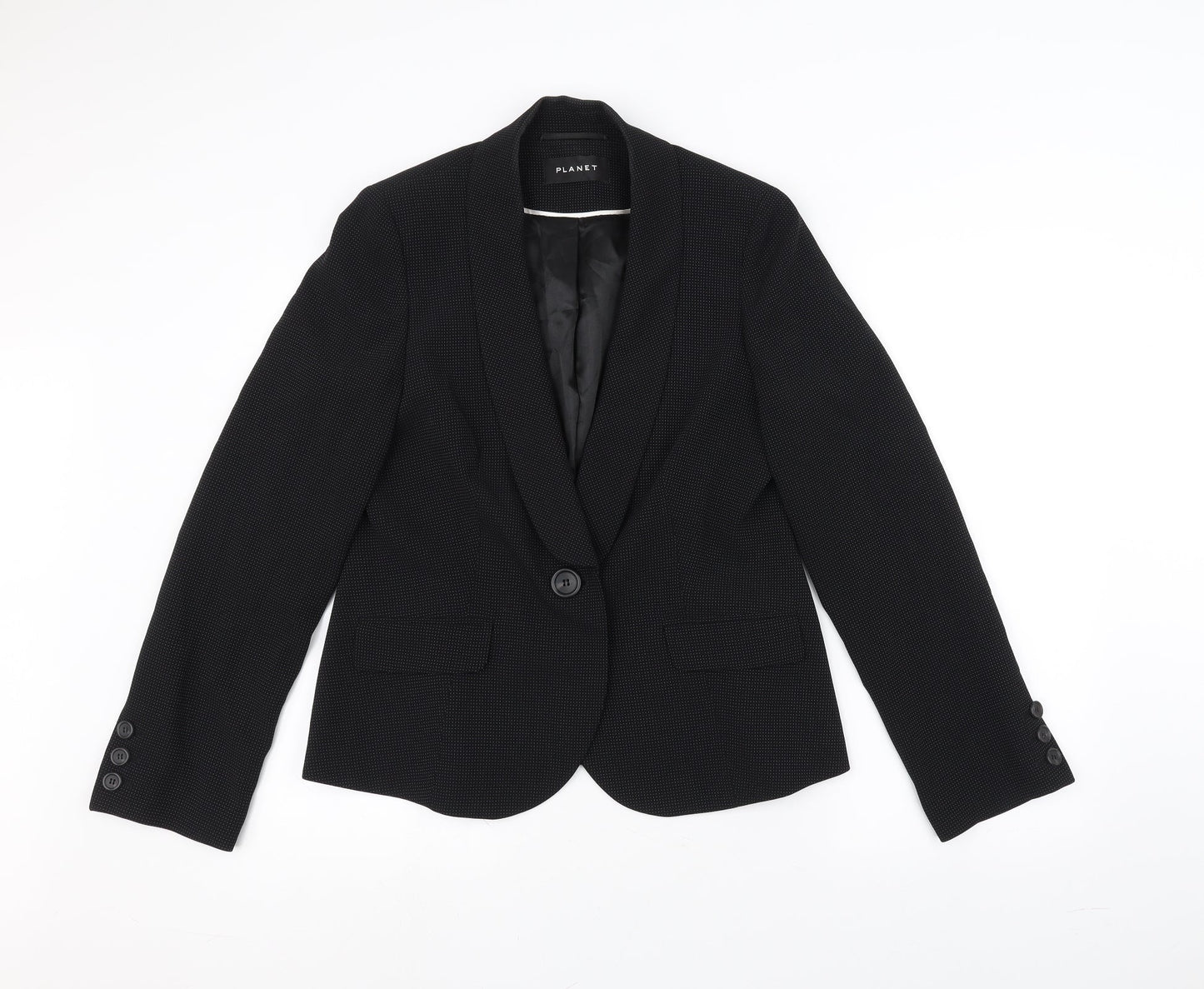 Womens UK Size 12 Planet Black Jacket