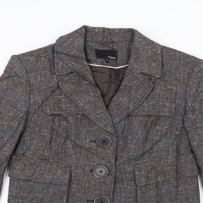 NEXT Womens Grey   Jacket  Size 10