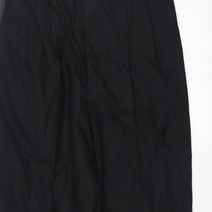 Preworn Mens Black   Dress Pants Trousers Size 34 in L30 in