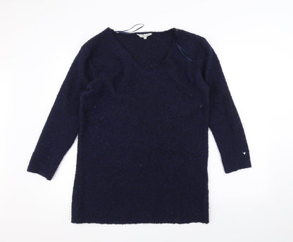 Peacocks Womens Blue   Pullover Jumper Size M