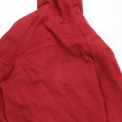 Womens UK Size L NuAge Red Overcoat