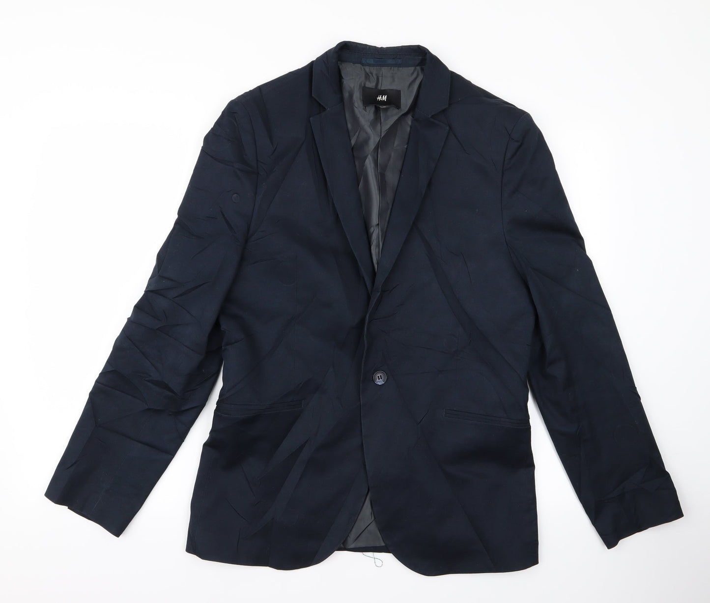 Mens UK Size M H&M Blue Jacket