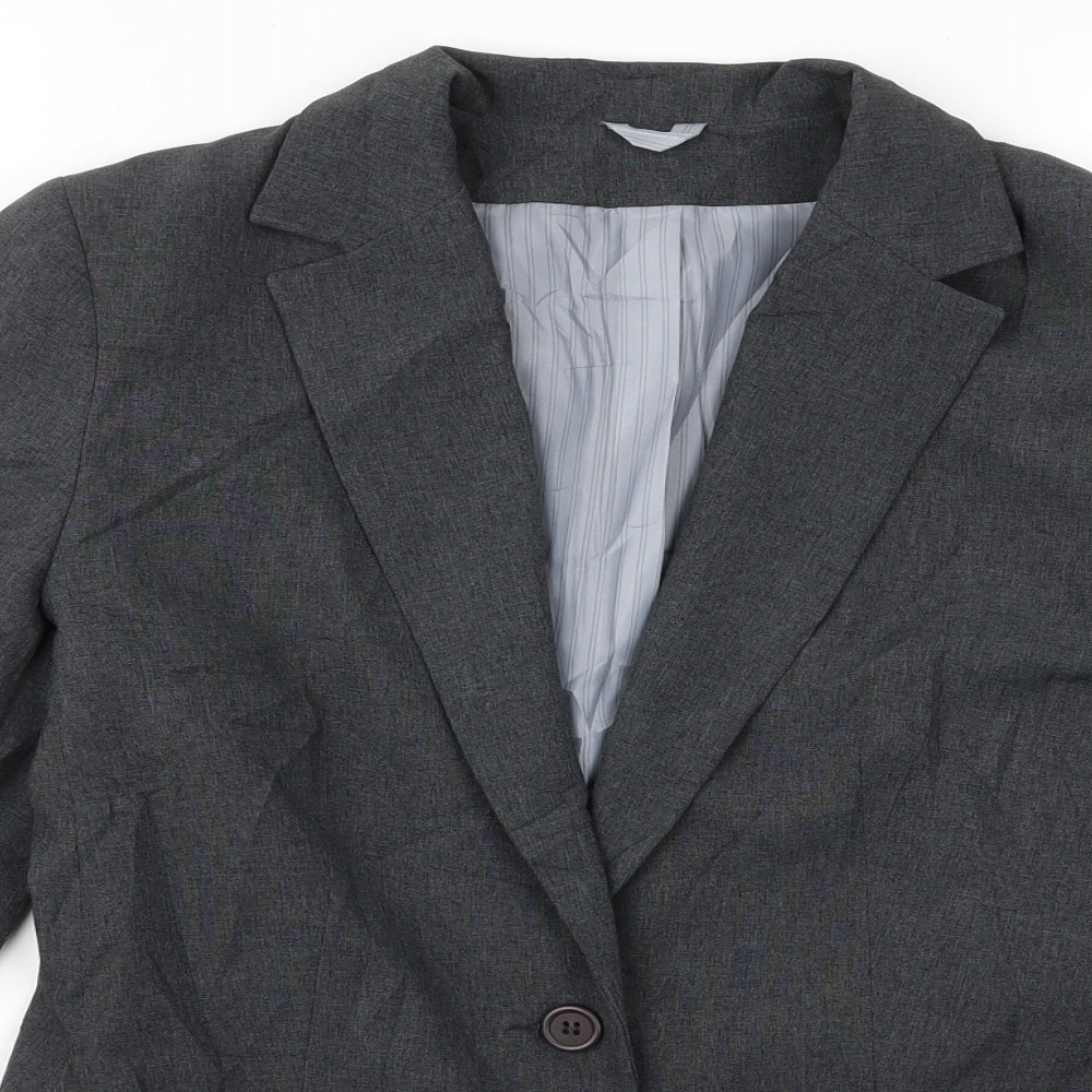 Womens UK Size 10 Topshop Grey Jacket