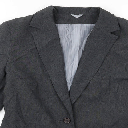 Womens UK Size 10 Topshop Grey Jacket