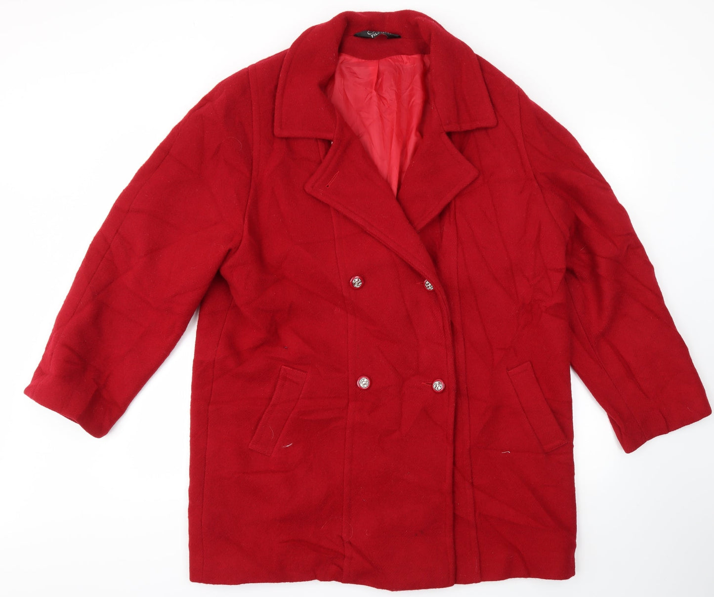 Womens UK Size L Style Red Jacket