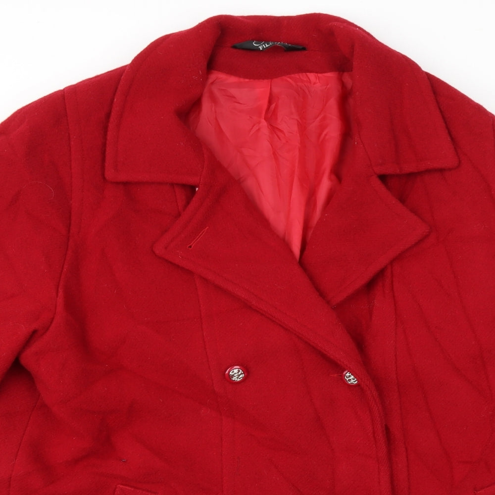 Womens UK Size L Style Red Jacket
