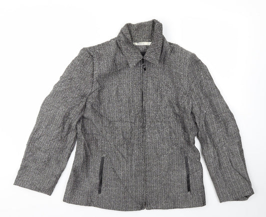 m &co  Womens Grey   Jacket  Size 16