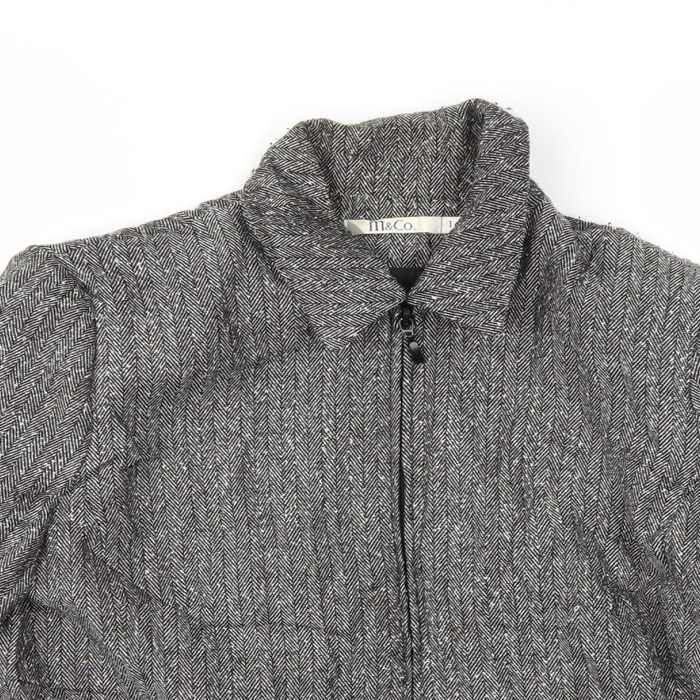 M&Co  Womens Grey   Jacket  Size 16
