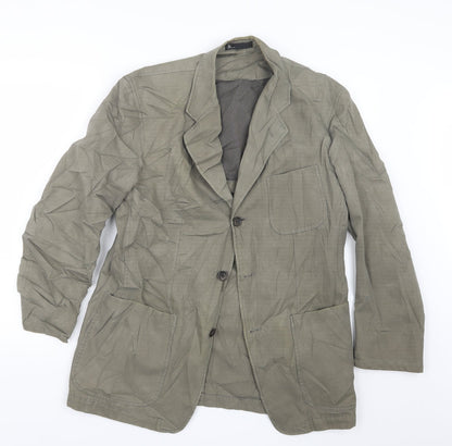 Mens UK Size S BHS Green Jacket