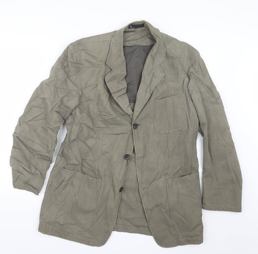 Mens UK Size S BHS Green Jacket