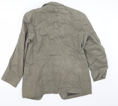Mens UK Size S BHS Green Jacket