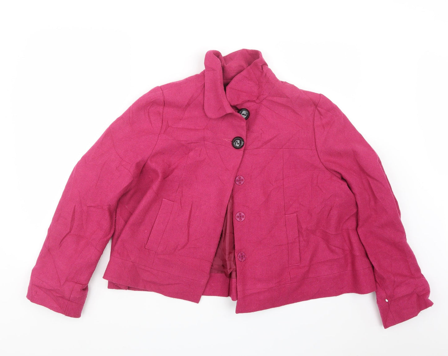 Womens UK Size 18 La Redoute Pink Jacket