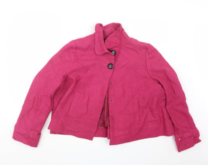 Womens UK Size 18 La Redoute Pink Jacket