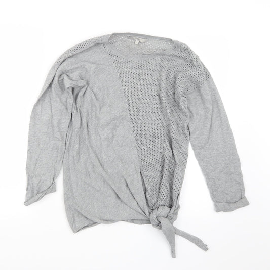 Womens UK Size 12 NEXT Grey Pullover Jumper