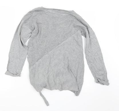 Womens UK Size 12 NEXT Grey Pullover Jumper