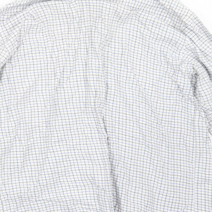 Mens UK Size L Jolliman Blue  Button-Up Long Sleeve Casual Shirt