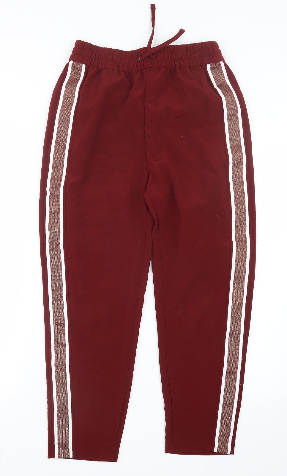 Womens UK Size 25 in Monki Regular Fit  Red Trousers