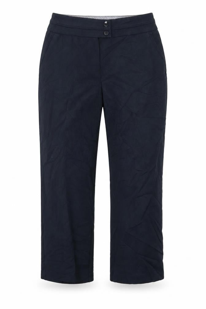 Womens UK Size 12 David Emanuel Regular Fit  Blue Trousers