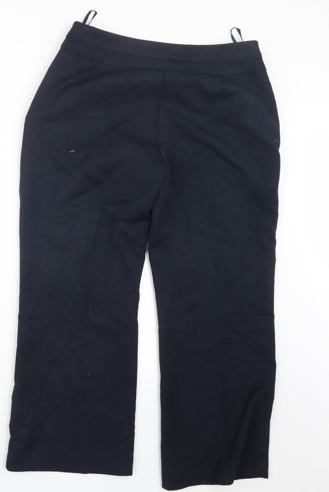 David Emanuel Womens Blue   Trousers  Size 12 L25.5 in