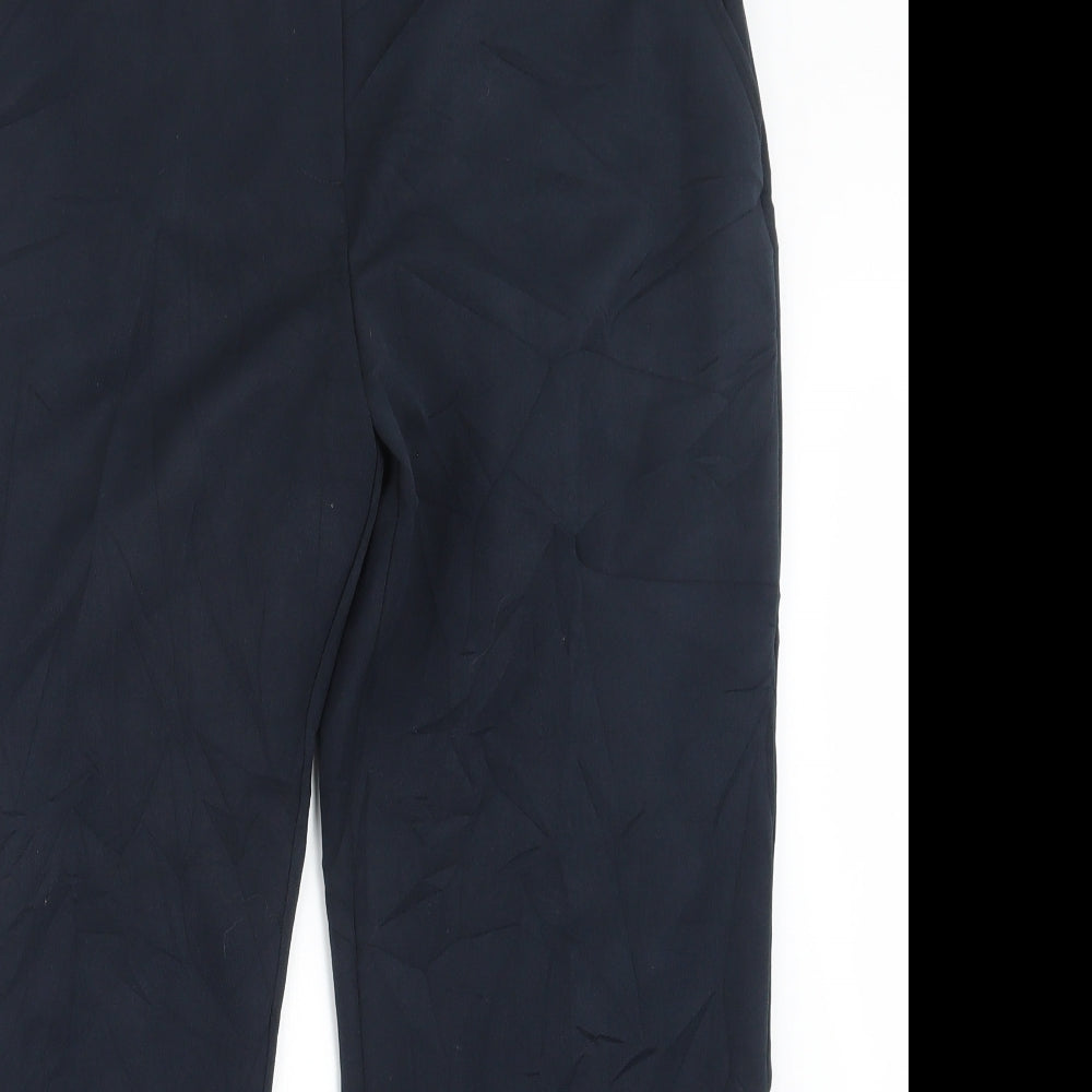 David Emanuel Womens Blue   Trousers  Size 12 L25.5 in