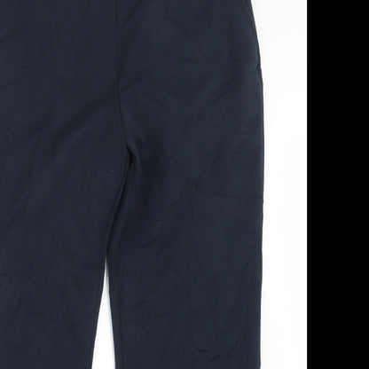 David Emanuel Womens Blue   Trousers  Size 12 L25.5 in