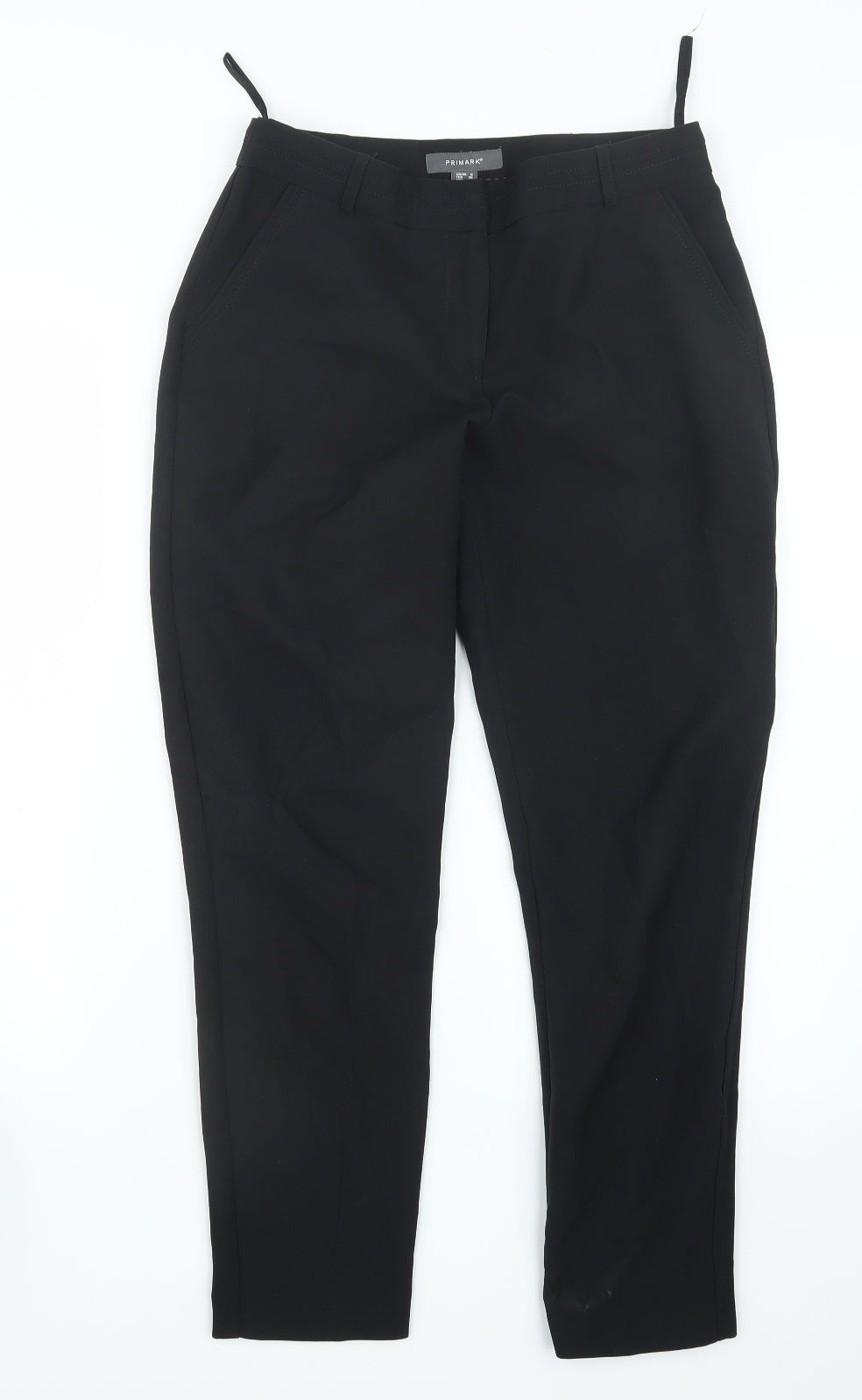 Primark Womens Black   Trousers  Size 8 L27 in