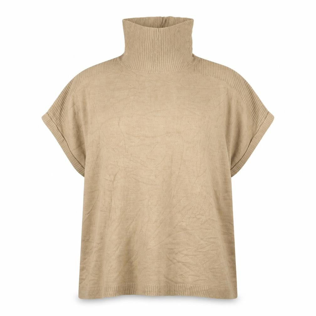 New Look Womens Beige  Knit Pullover Jumper Size 10