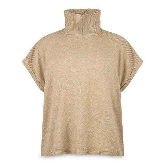 New Look Womens Beige  Knit Pullover Jumper Size 10