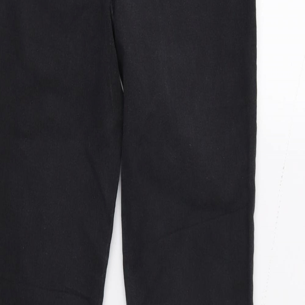 F&F Womens Black  Denim Skinny Jeans Size 6 L27 in