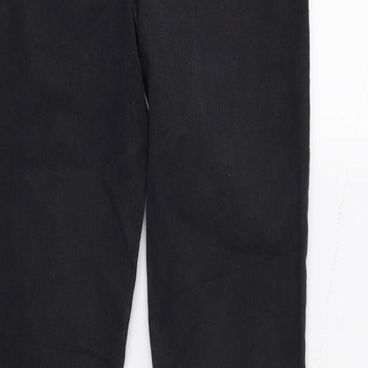 F&F Womens Black  Denim Skinny Jeans Size 6 L27 in