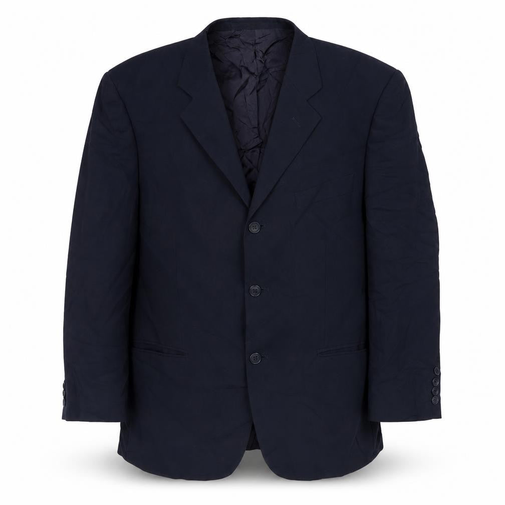 Mens UK Size L St Michael Regular Blue Suit Jacket