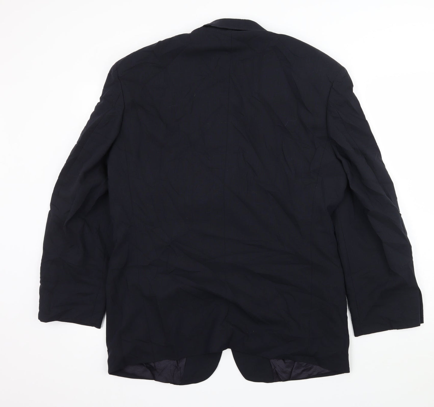 Mens UK Size L St Michael Regular Blue Suit Jacket
