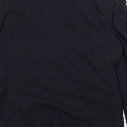 Mens UK Size L St Michael Regular Blue Suit Jacket